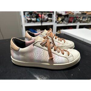 P448 John Gardenia Patent Leather Women's Shoes size 38/7.5